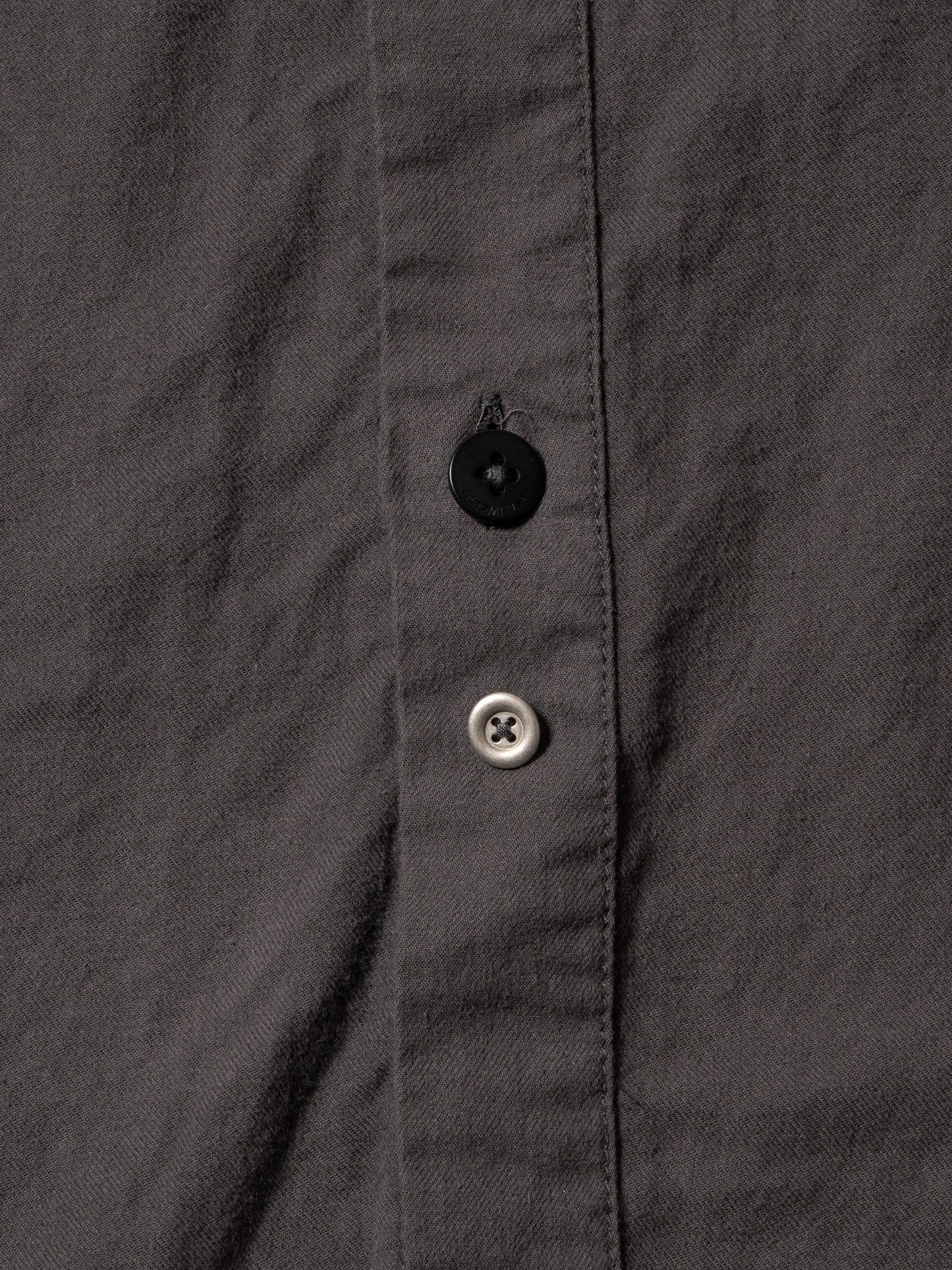 ORGANIZED B.D.SHIRT / COTTON PEACH SKIN TWILL 襯衫