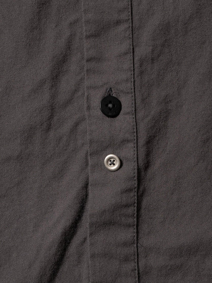 ORGANIZED B.D.SHIRT / COTTON PEACH SKIN TWILL 襯衫