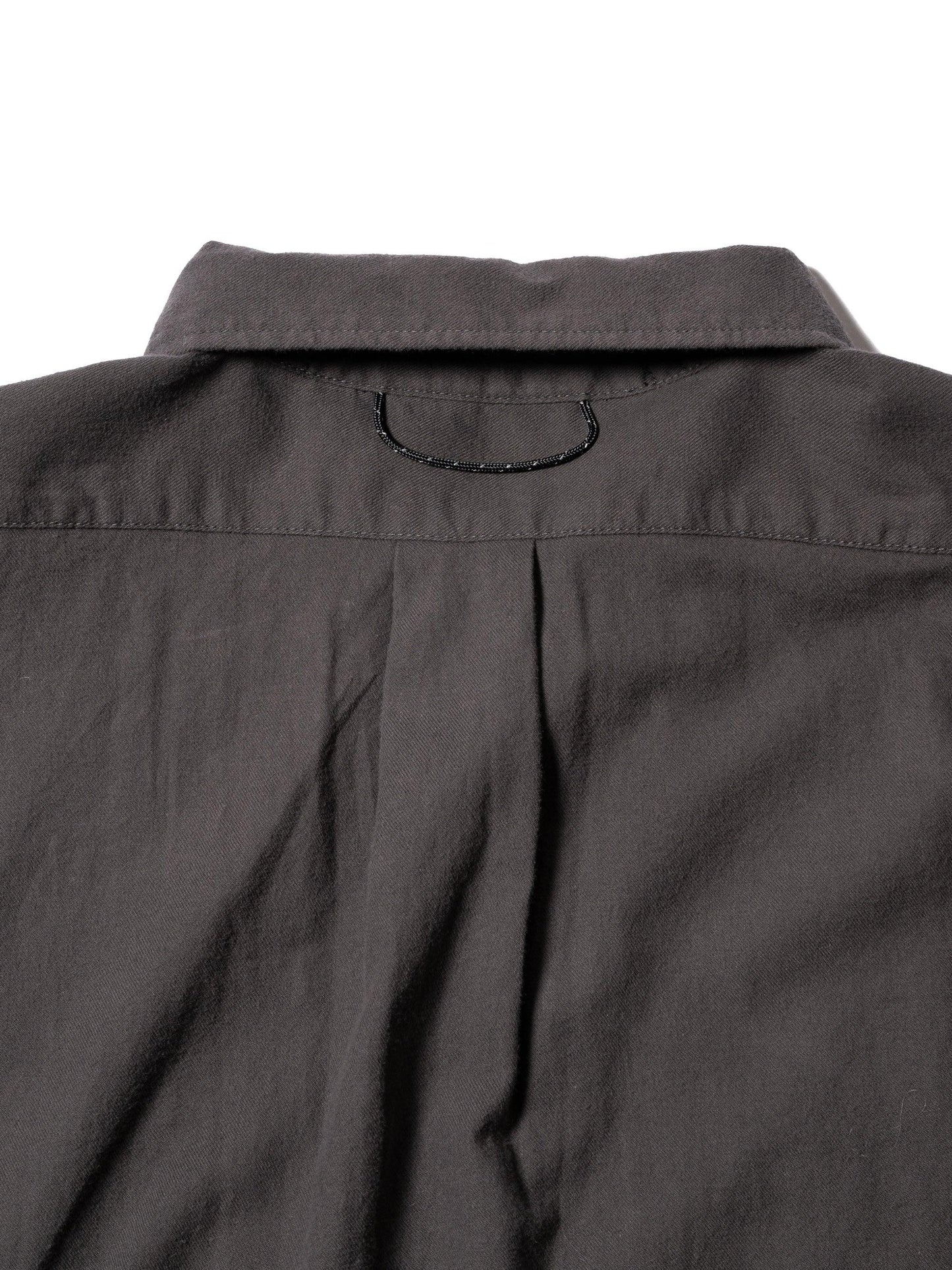 ORGANIZED B.D.SHIRT / COTTON PEACH SKIN TWILL 襯衫