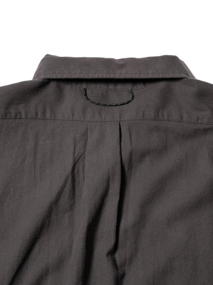 ORGANIZED B.D.SHIRT / COTTON PEACH SKIN TWILL 襯衫