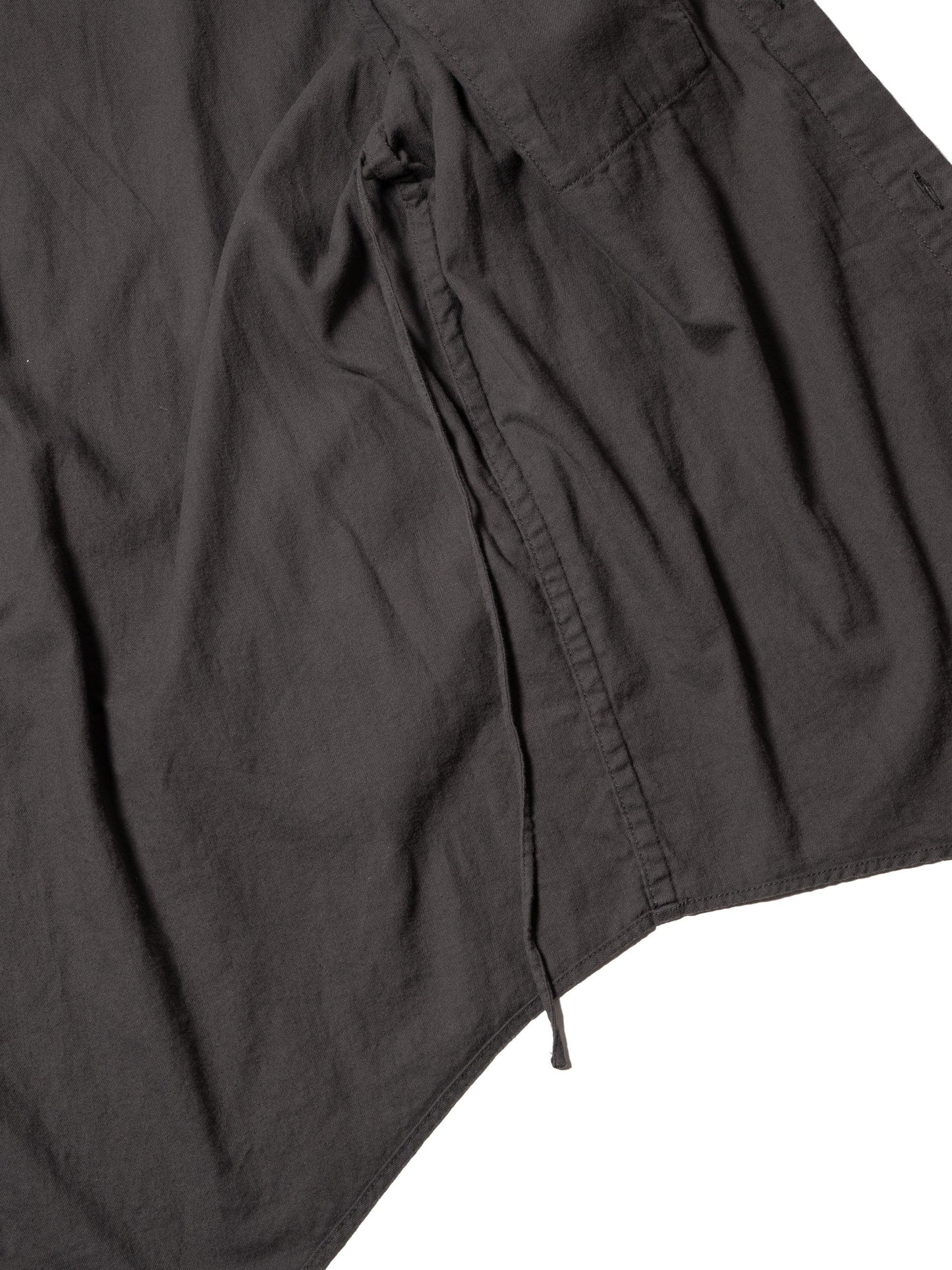 ORGANIZED B.D.SHIRT / COTTON PEACH SKIN TWILL 襯衫