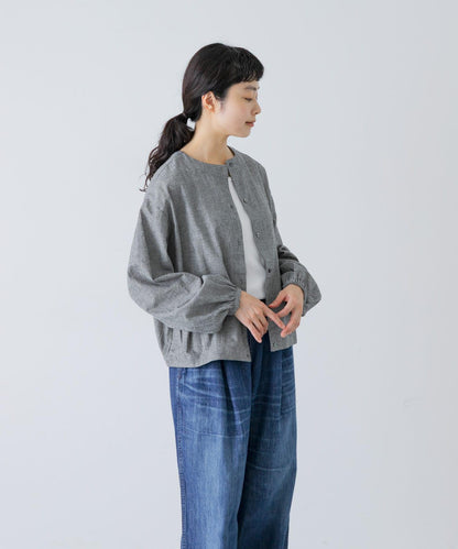 泡泡袖2WAY針織開衫