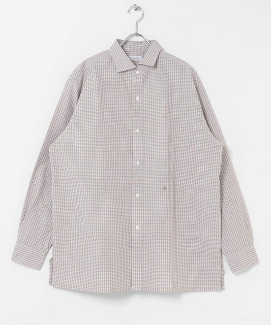 nanamica Micro Plaid Wind 襯衫