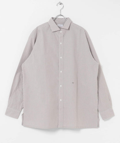 nanamica Micro Plaid Wind 襯衫
