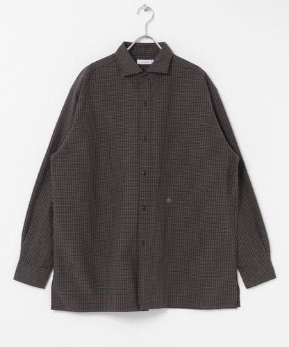 nanamica Micro Plaid Wind 襯衫