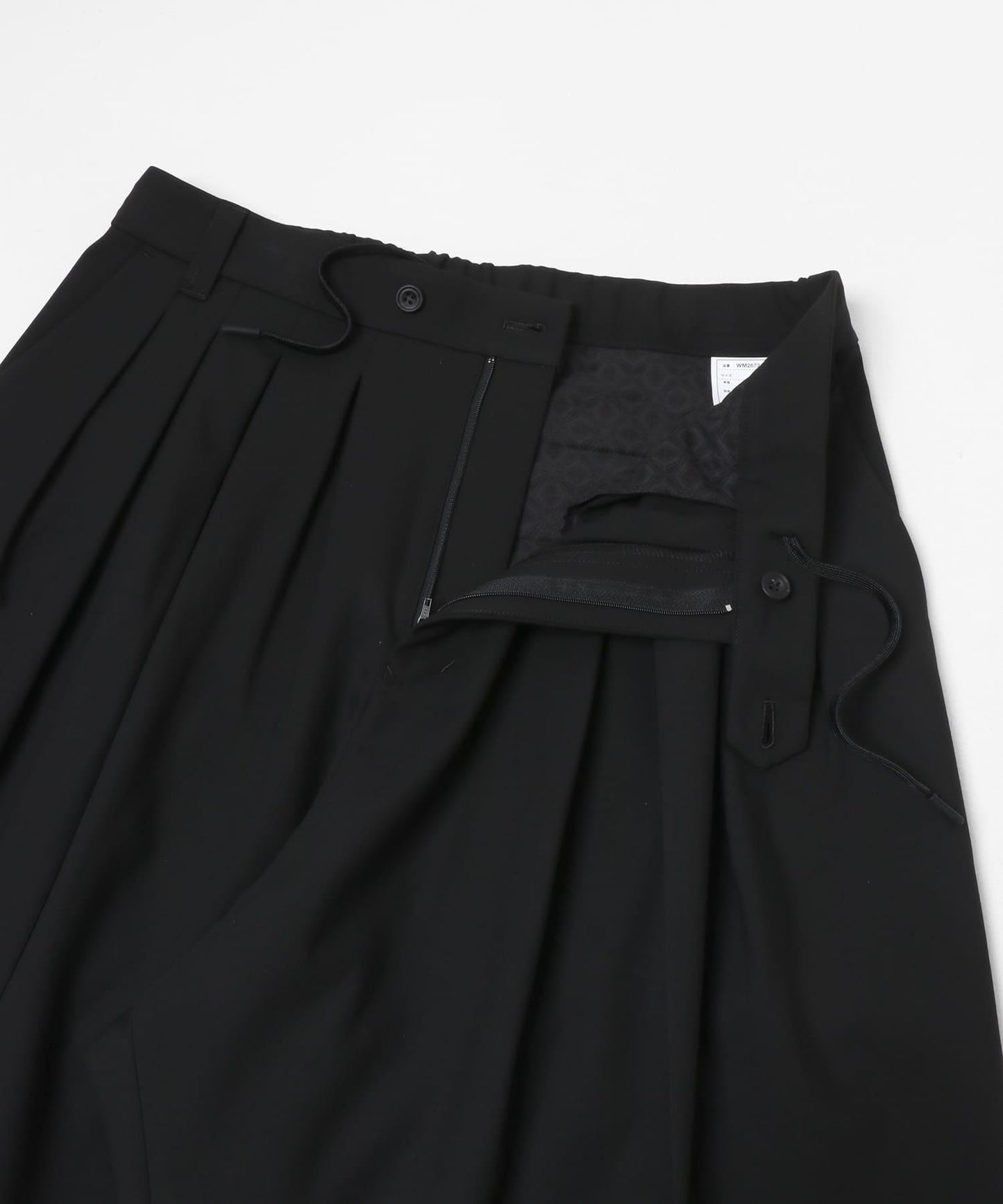 White Mountaineering 4 TUCK 闊腿褲