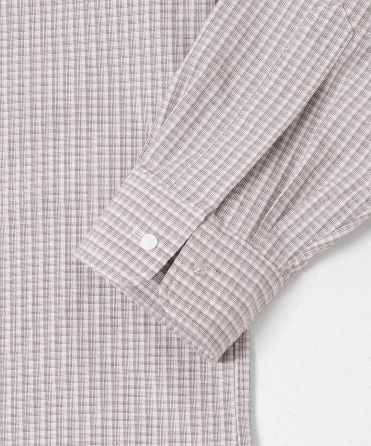 nanamica Micro Plaid Wind 襯衫