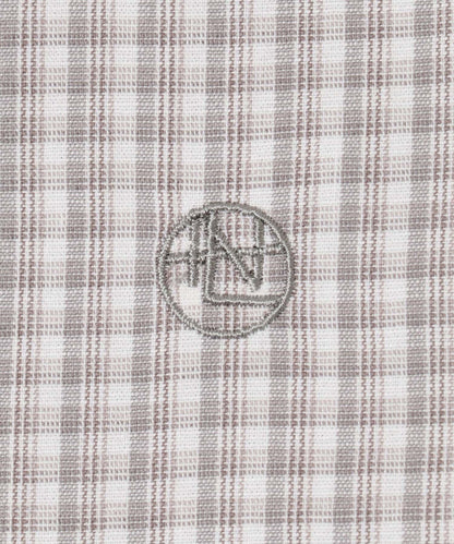 nanamica Micro Plaid Wind 襯衫