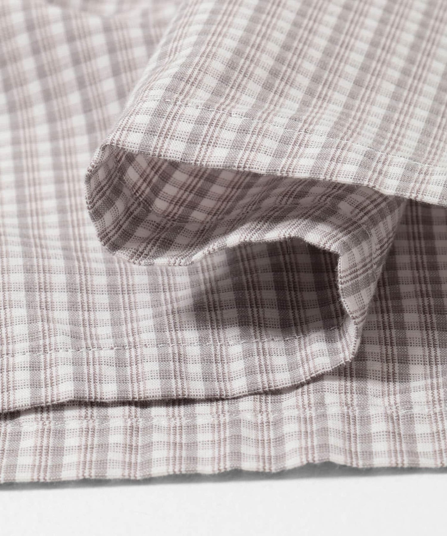 nanamica Micro Plaid Wind 襯衫