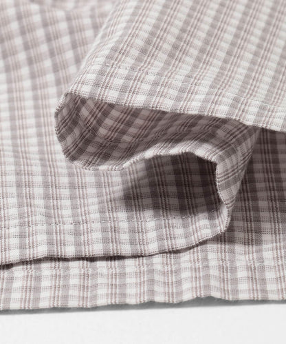 nanamica Micro Plaid Wind 襯衫