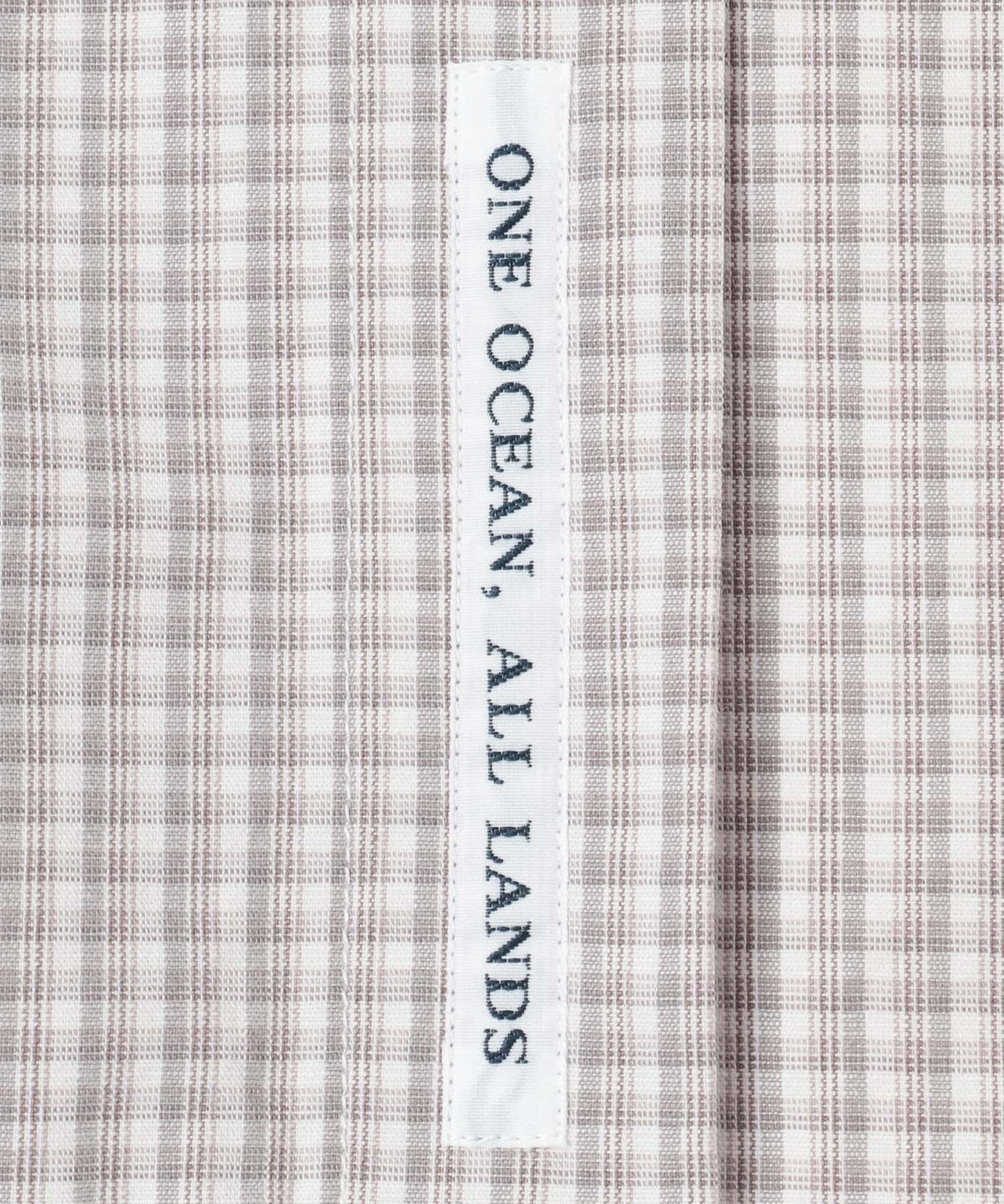 nanamica Micro Plaid Wind 襯衫