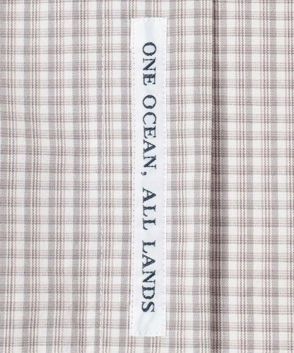 nanamica Micro Plaid Wind 襯衫