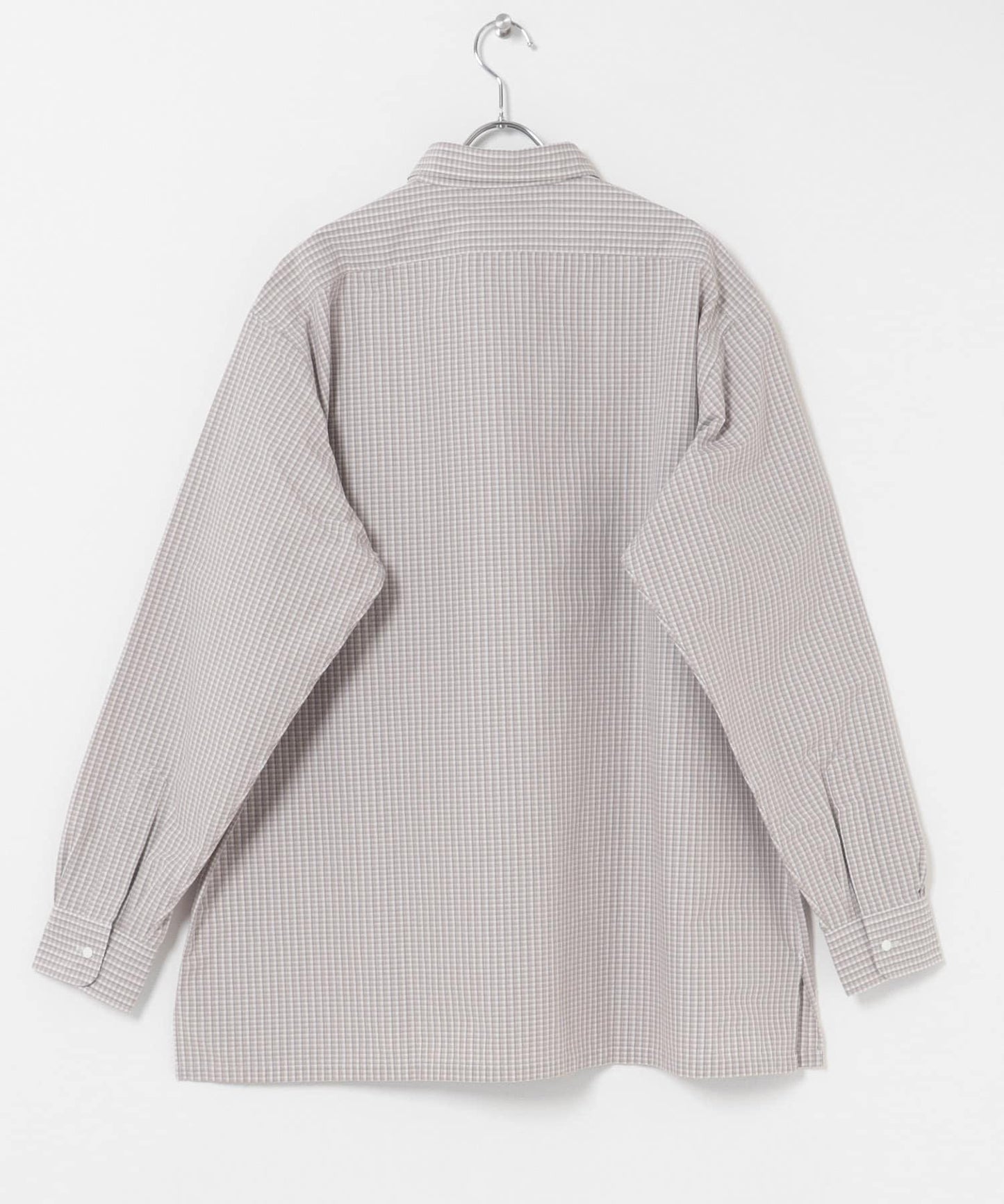 nanamica Micro Plaid Wind 襯衫