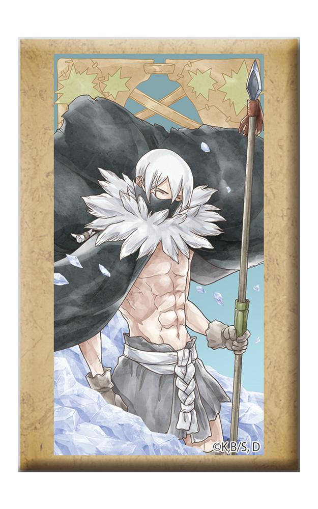Dr.STONE（石紀元） 冰月 附支架方形徽章
