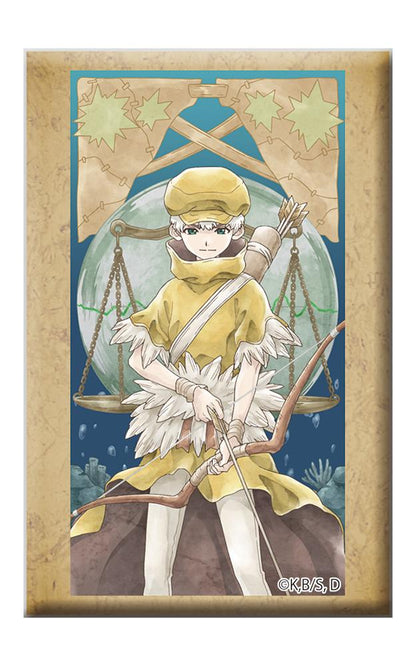 Dr.STONE（石紀元） 西園寺羽京 帶支架方形徽章