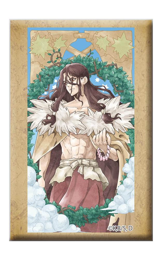 Dr.STONE（石紀元） 獅子王司 附支架方形徽章