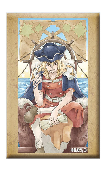 Dr.STONE（石紀元） 七海龍水 附支架方形徽章