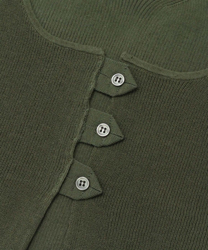 LAYERED KNIT ONE-PIECE 連衣裙