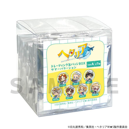 ヘタリア World★Stars（黑塔利亞 World★Stars） 徽章 夏日假期ver.A BOX裝 7個入