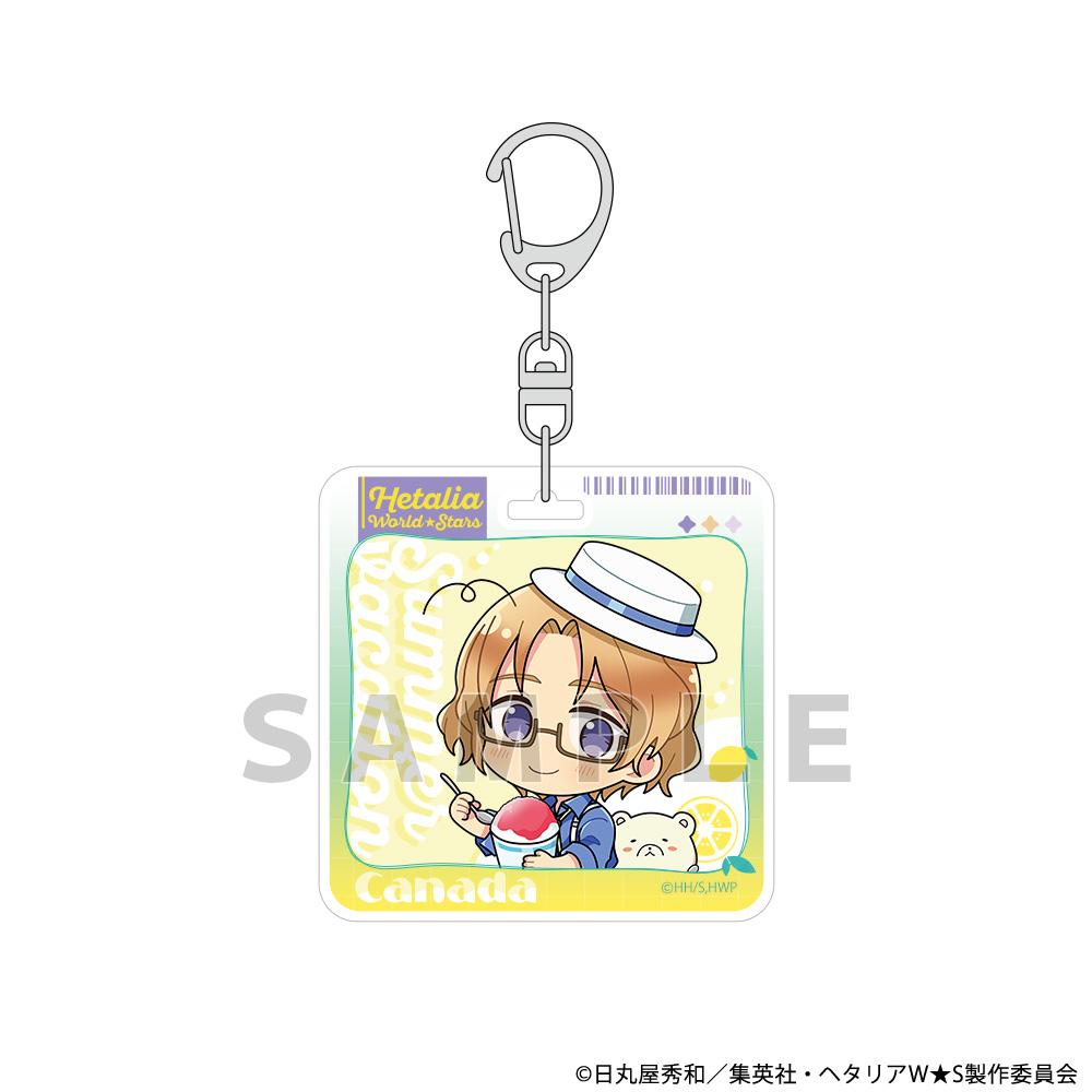 ヘタリア World★Stars（黑塔利亞 World★Stars） 加拿大 夏日假期 亞克力鑰匙扣