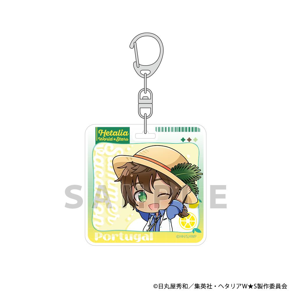 ヘタリア World★Stars 葡萄牙 亞克力鑰匙扣 夏季假期款