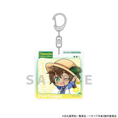 ヘタリア World★Stars 葡萄牙 亞克力鑰匙扣 夏季假期款