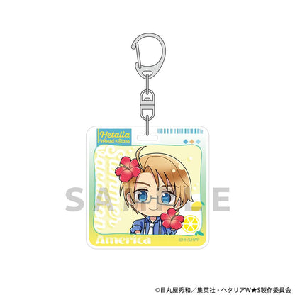 ヘタリア World★Stars 亞克力鑰匙扣（美國／夏日假期）
