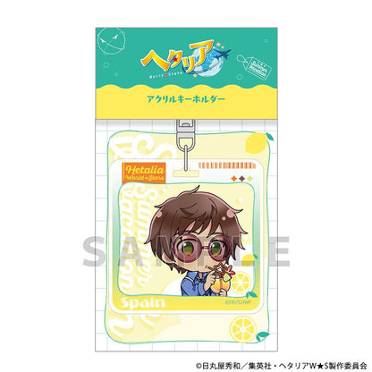 ヘタリア World★Stars 亞克力鑰匙扣（西班牙／夏日假期）