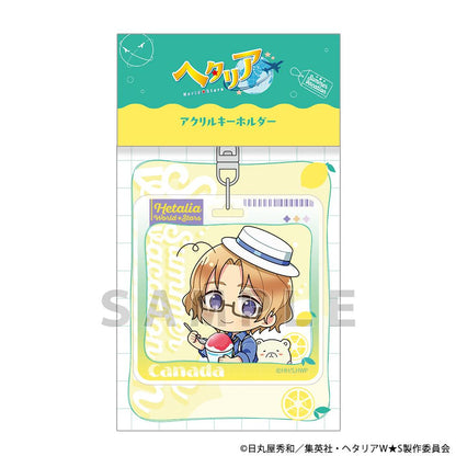 ヘタリア World★Stars（黑塔利亞 World★Stars） 加拿大 夏日假期 亞克力鑰匙扣