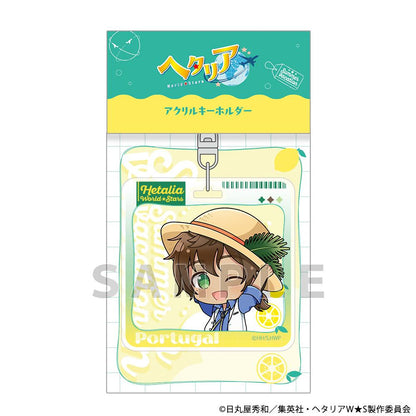 ヘタリア World★Stars 葡萄牙 亞克力鑰匙扣 夏季假期款