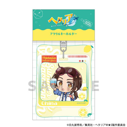 ヘタリア World★Stars 亞克力鑰匙扣（中國／夏日假期）