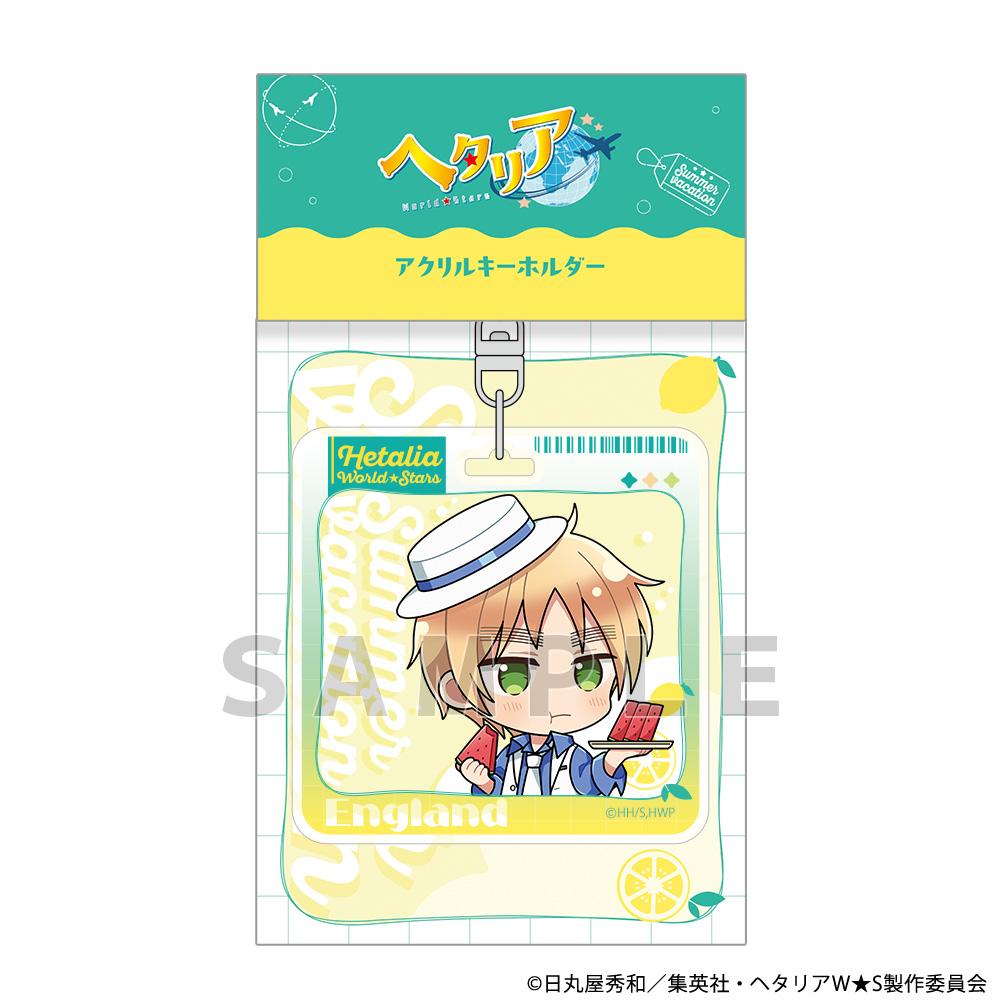 ヘタリア World★Stars（黑塔利亞 World★Stars） 亞克力鑰匙扣（英國／夏日假期）