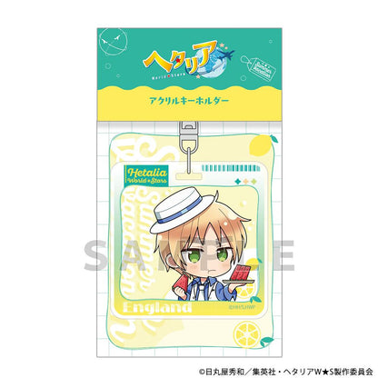 ヘタリア World★Stars（黑塔利亞 World★Stars） 亞克力鑰匙扣（英國／夏日假期）