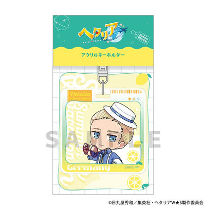 ヘタリア World★Stars（黑塔利亞 World★Stars） 德國 亞克力鑰匙扣 夏季假期款