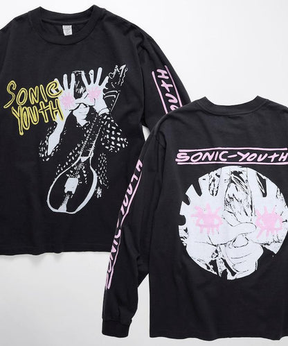 SONIC YOUTH STAR POWER LS TEE