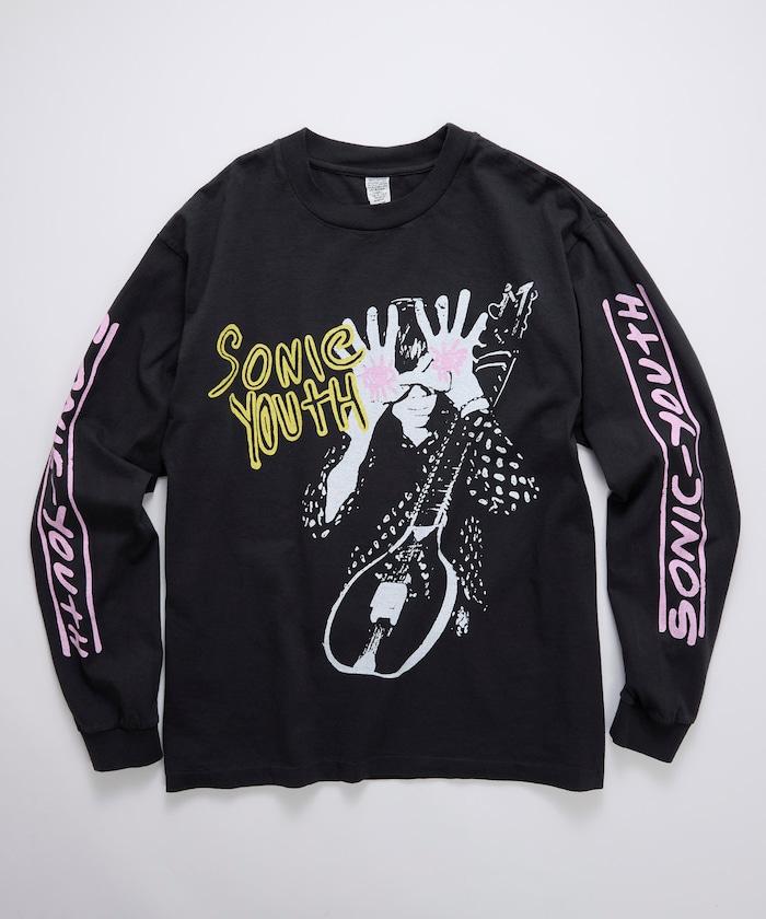 SONIC YOUTH STAR POWER LS TEE