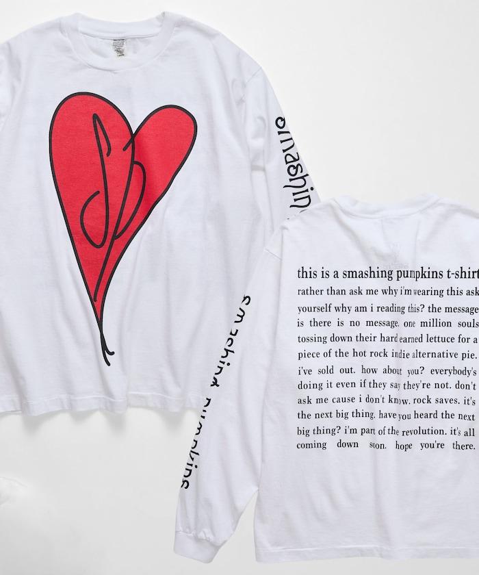 SMASHING PUMPKINS HEART LS TEE