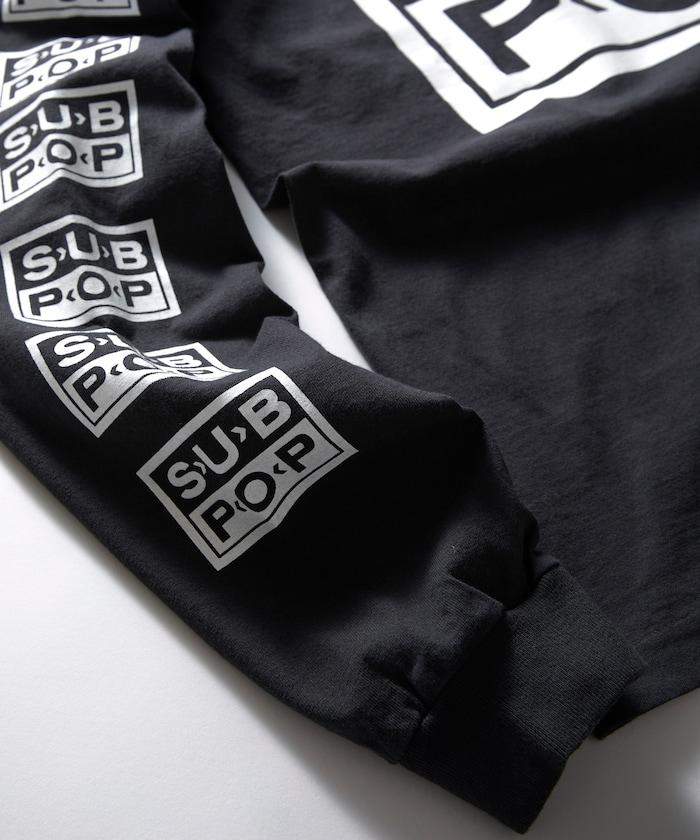 SUB POP LOGOS 長袖T恤