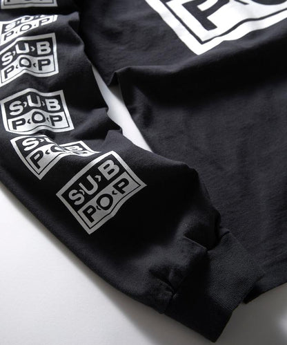 SUB POP LOGOS 長袖T恤