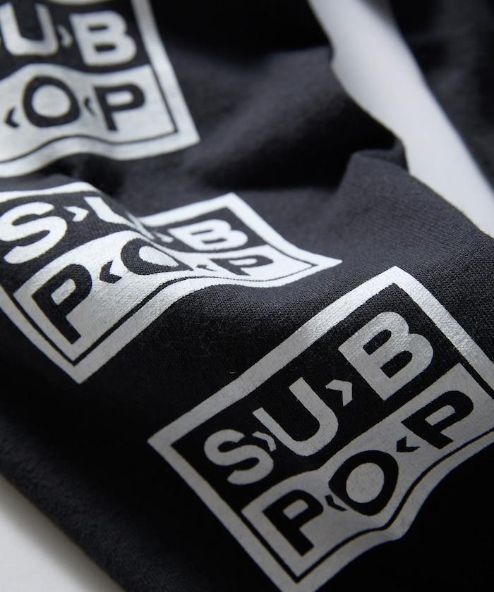 SUB POP LOGOS 長袖T恤