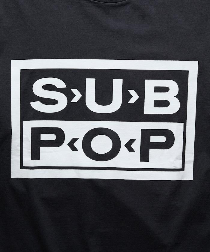 SUB POP LOGOS 長袖T恤