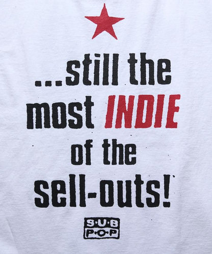 SUB POP INDIE SELL OUT TEE