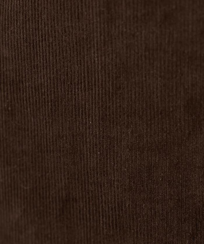 燈芯絨 CPO無領襯衫