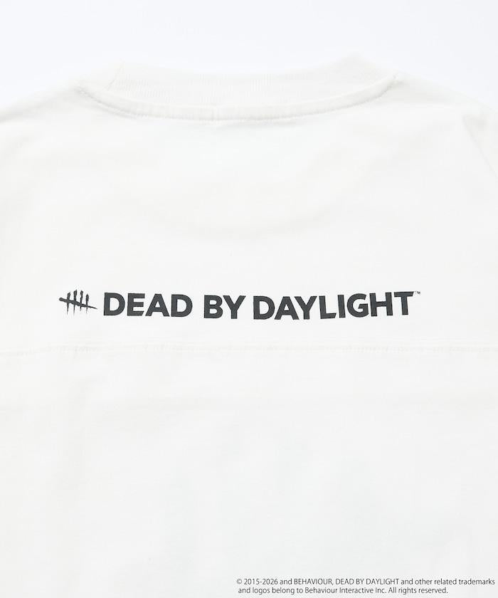 DEAD BY DAYLIGHT 聯名 大Logo 下襬抽繩 橄欖球T恤