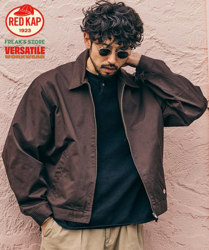 RED KAP × FREAK'S STORE 聯名 SMU JK-22 SHORT LENGTH 拉鍊工裝夾克