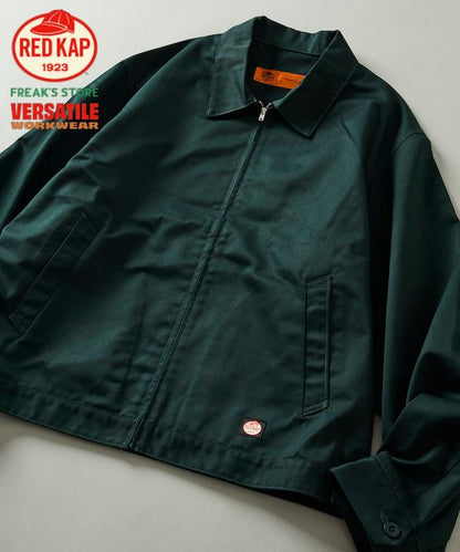 RED KAP × FREAK'S STORE 聯名 SMU JK-22 SHORT LENGTH 拉鍊工裝夾克