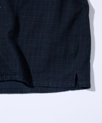 AUSTRALIAN COTTON 開領 格紋襯衫 長袖