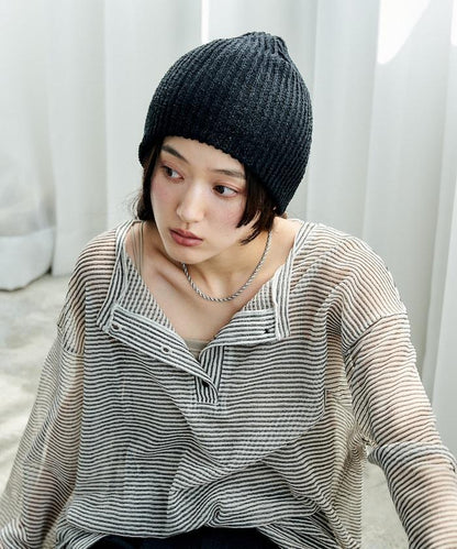 羅紋針織帽