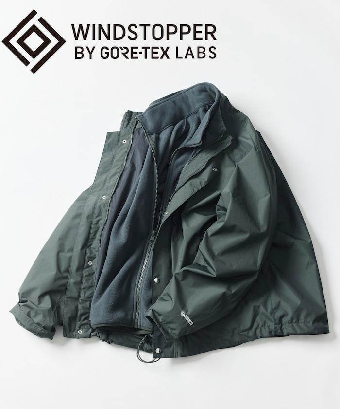 +phenix × FREAK'S STORE 聯名 GORE-TEX WINDSTOPPER 3WAY HARRINGTON JACKET