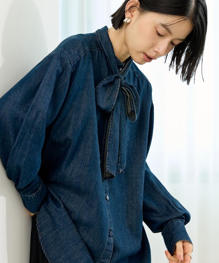 萊賽爾 蝴蝶結襯衫